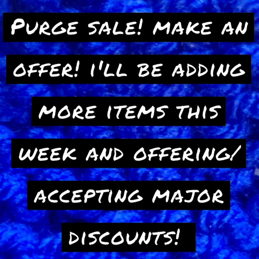 Purge sale!